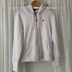Womens Tommy Hilfiger White Sweatshirt (small)